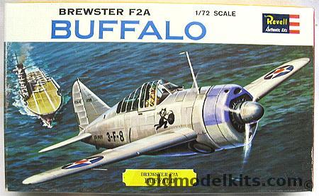 Revell 1/72 Brewster F2A Buffalo, H636-50 plastic model kit